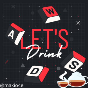 كيبورد يشرب شاي