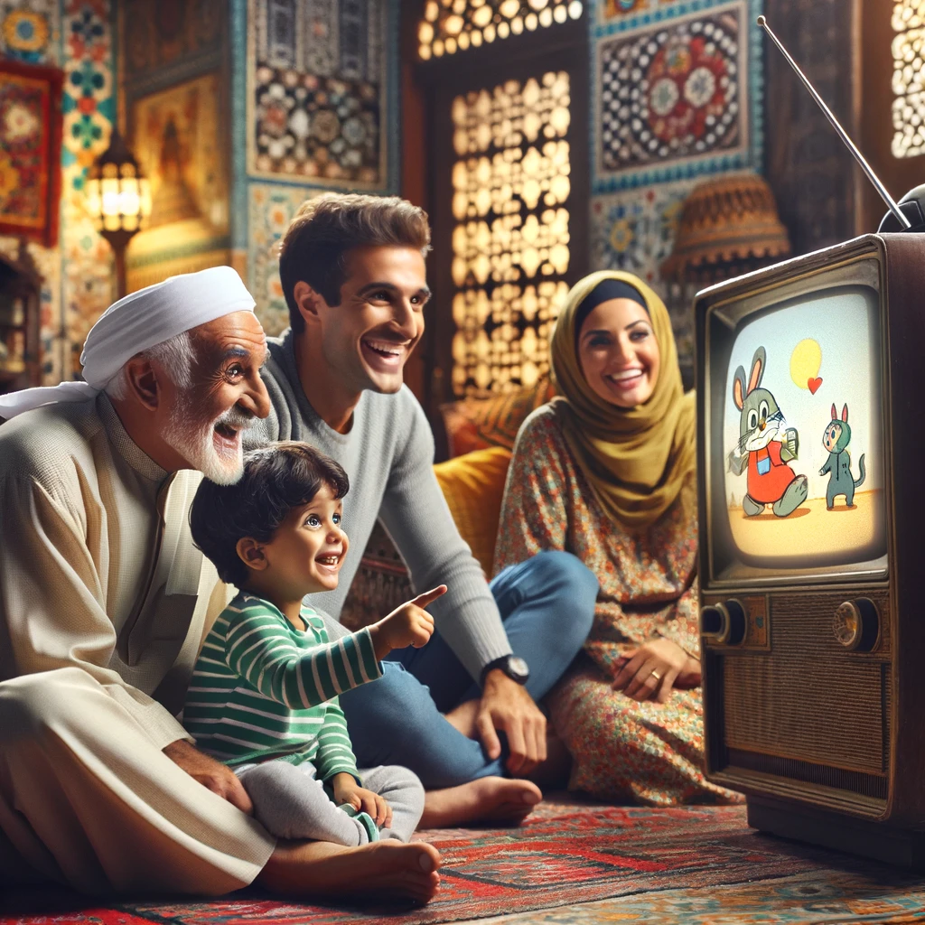 صورة ذكاء اصطناعي لزمن جميل