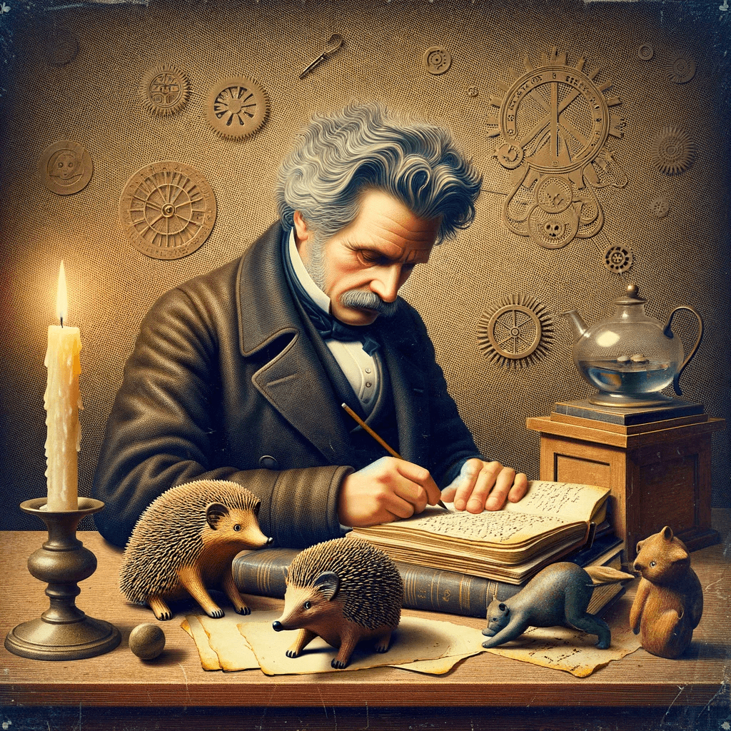 معضلة القنفذ أو متلازمة القنفذ كاتب مع القنفذ